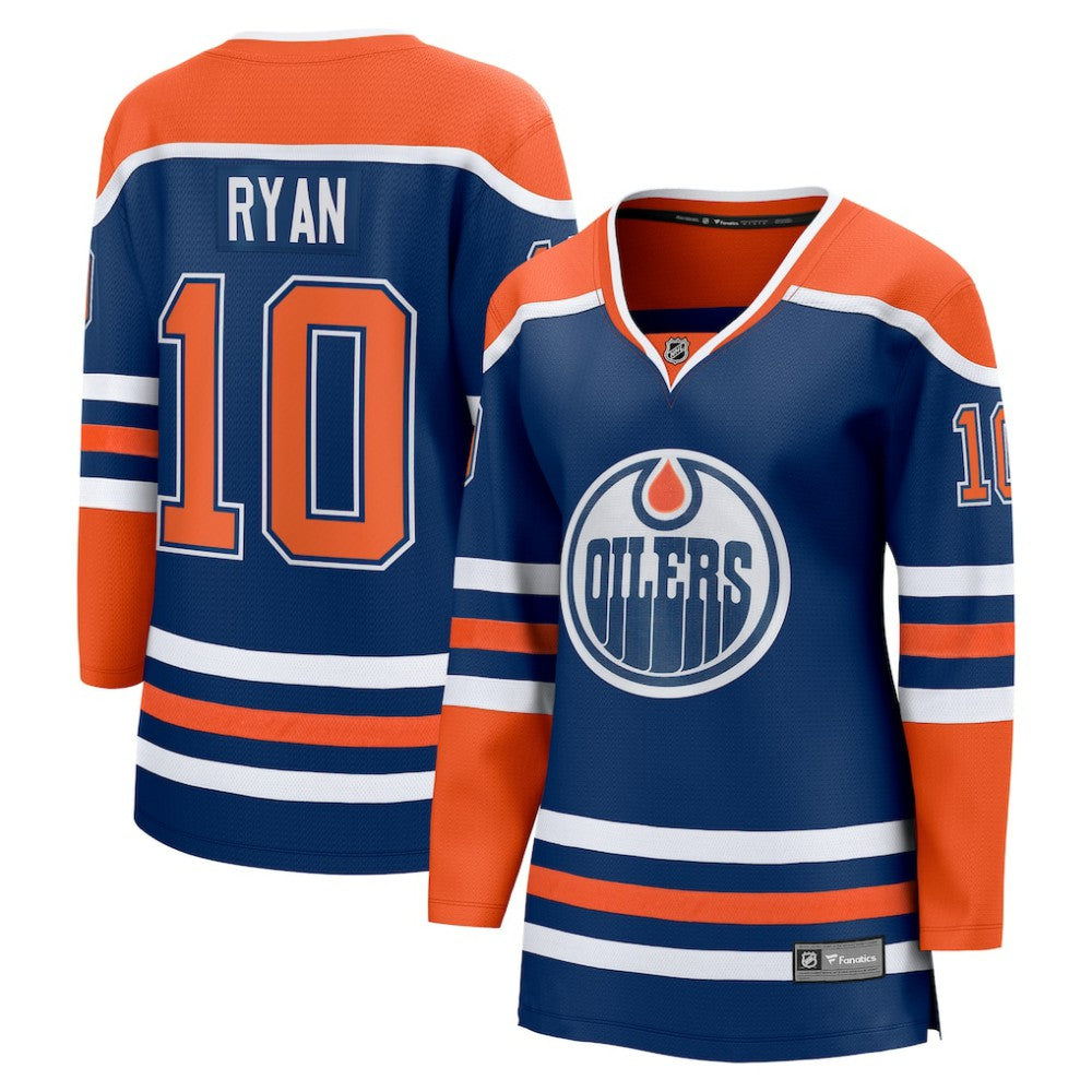 Derek Ryan Edmonton Oilers Fanatics Women's Home Breakaway Player Jersey - Royal - NHL