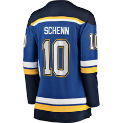 Brayden Schenn St. Louis Blues Fanatics Women's Home Breakaway Player Jersey - Blue - NHL