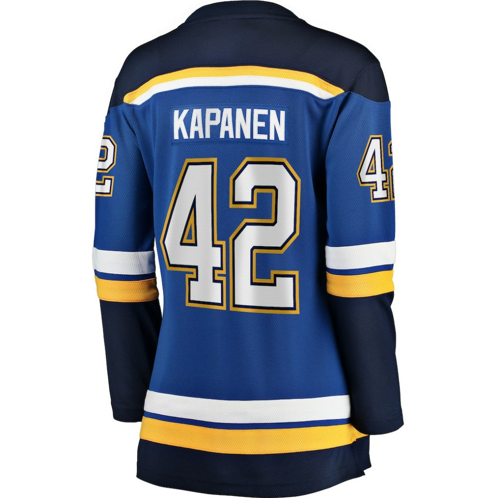 Kasperi Kapanen St. Louis Blues Fanatics Women's Home Breakaway Player Jersey - Blue - NHL