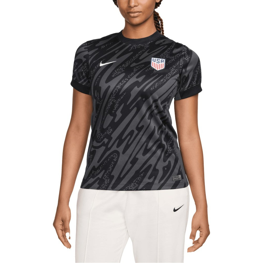 USMNT Women's 2024 Goalkeeper Replica Stadium Jersey Black | Nike Online