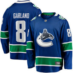 Conor Garland Vancouver Canucks Fanatics Home Breakaway Jersey - Blue - NHL