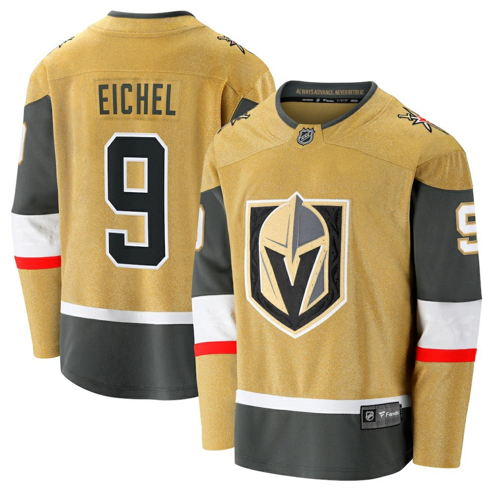 Jack Eichel Vegas Golden Knights Fanatics Home Breakaway Jersey - Gold - NHL