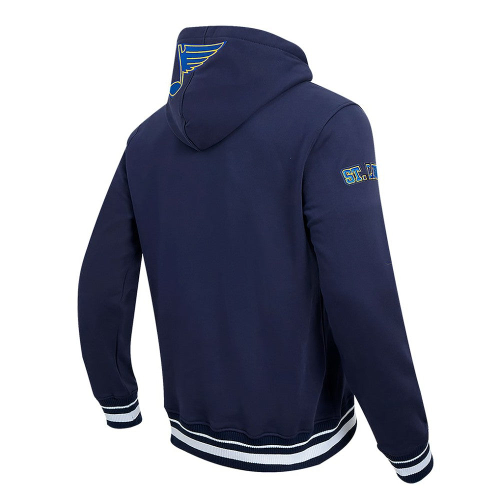 St. Louis Blues Pro Standard Retro Classic Fleece Pullover Hoodie - Navy - NHL