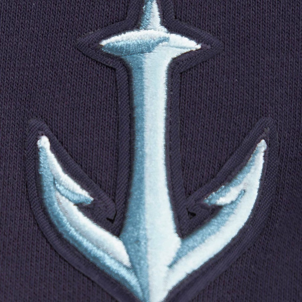 Seattle Kraken Pro Standard Women's Mascot Crewneck Pullover Sweatshirt - Deep Sea Blue - NHL