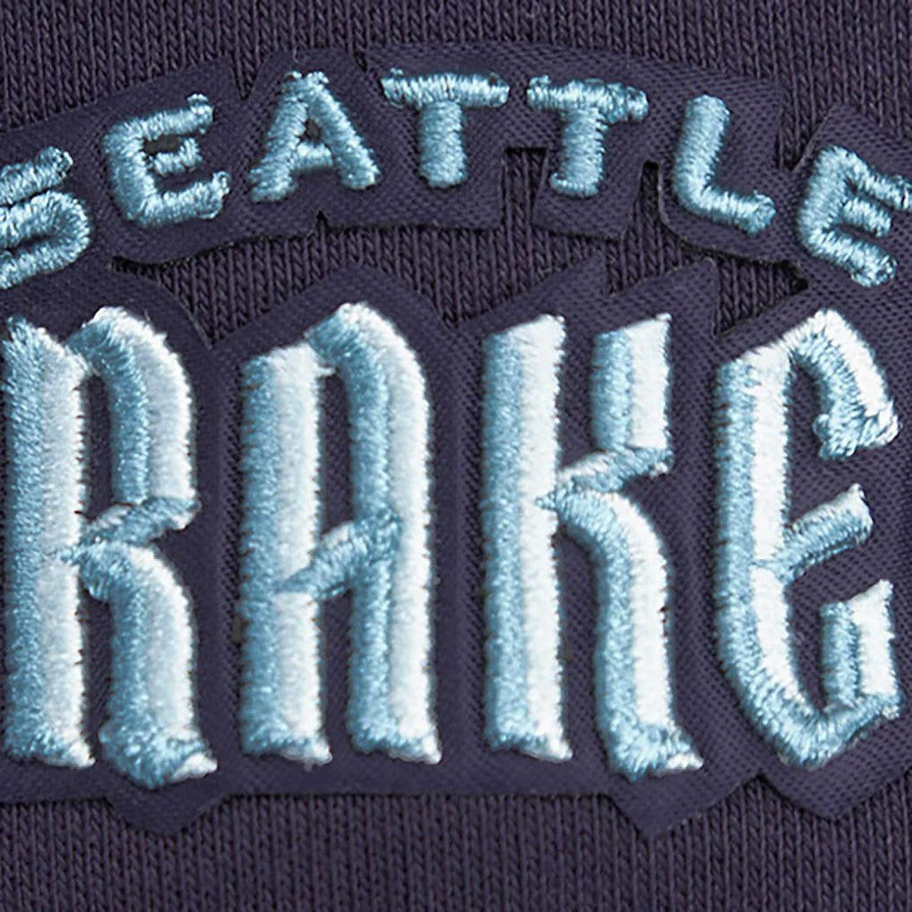 Seattle Kraken Pro Standard Women's Mascot Crewneck Pullover Sweatshirt - Deep Sea Blue - NHL