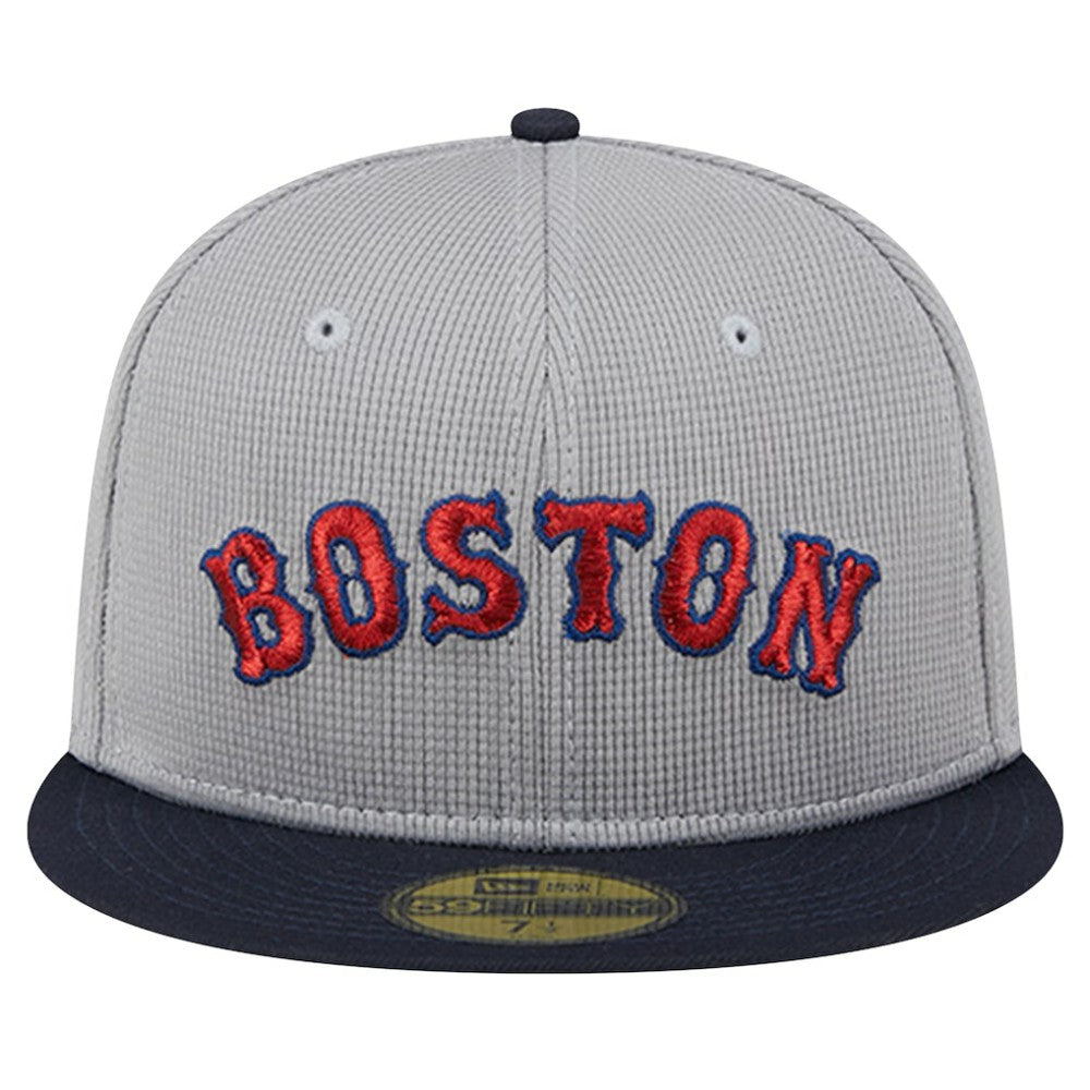 Boston Red Sox New Era Pivot Mesh 59FIFTY Fitted Hat - MLB