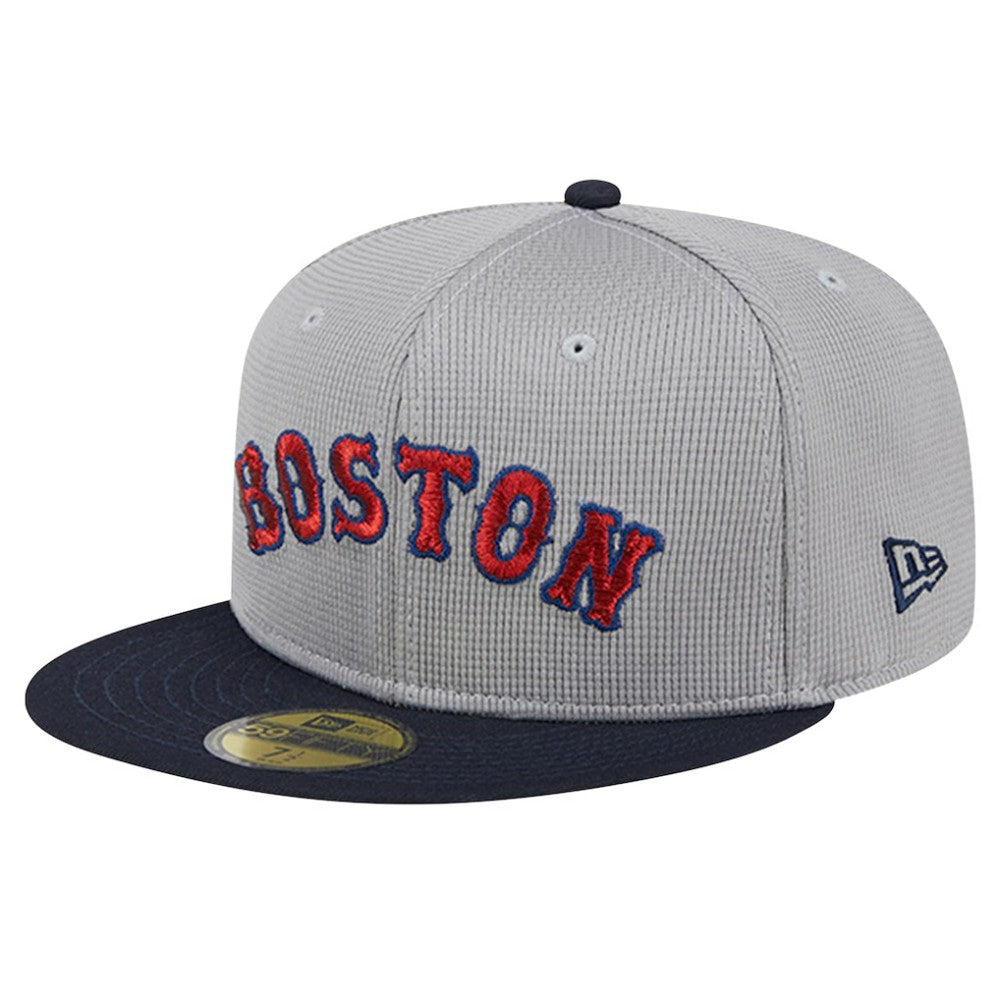 Boston Red Sox New Era Pivot Mesh 59FIFTY Fitted Hat - MLB