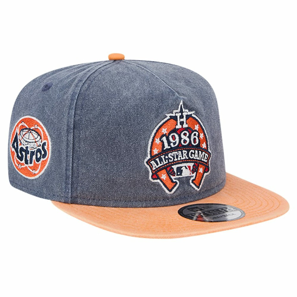 Houston Astros New Era 1986 MLB All-Star Game Pigment Dye Golfer  Snapback Hat - MLB