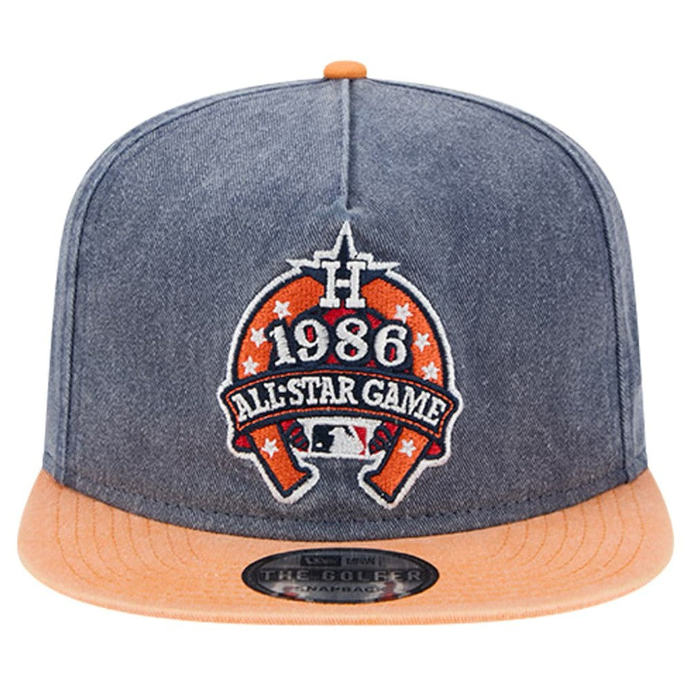 Houston Astros New Era 1986 MLB All-Star Game Pigment Dye Golfer  Snapback Hat - MLB
