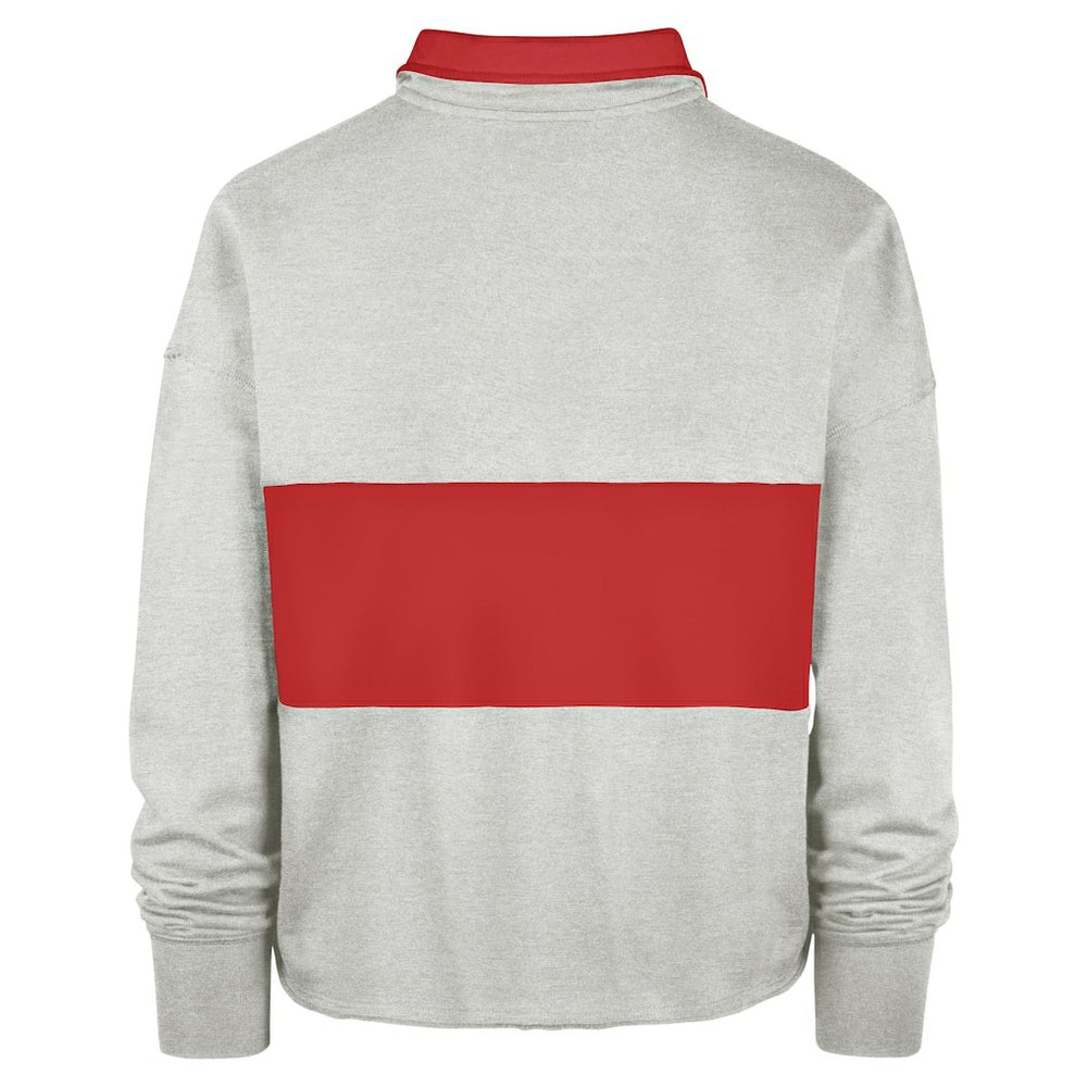 Chicago Bulls '47 Women's Breakthrough Remi Quarter-Zip Jacket Heather Gray - NBA