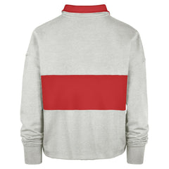Chicago Bulls '47 Women's Breakthrough Remi Quarter-Zip Jacket Heather Gray - NBA