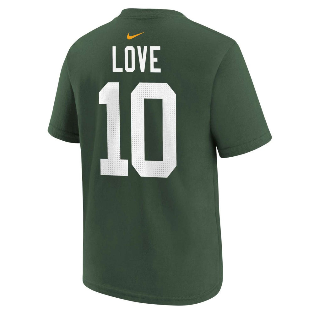 Jordan Love Green Bay Packers Preschool Player Name & Number T-Shirt Green | Nike for Sale