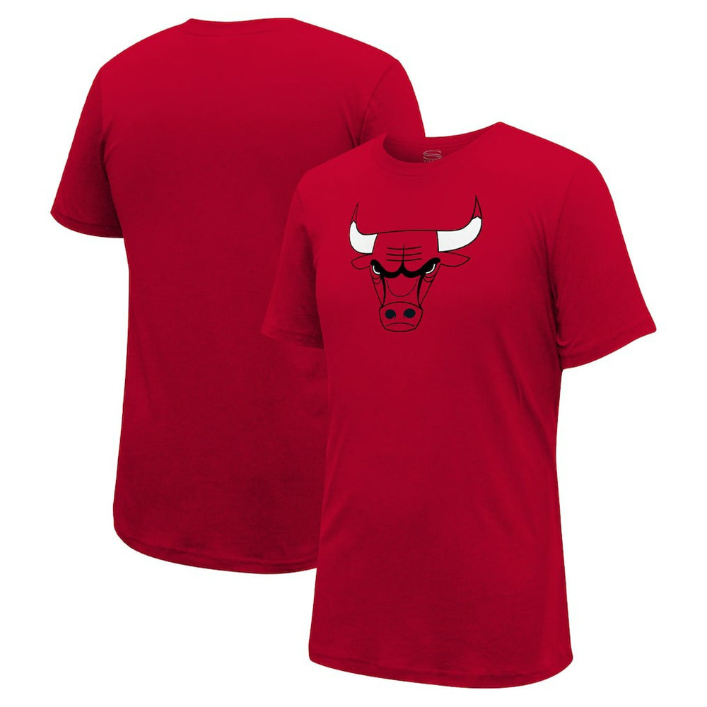 Chicago Bulls Stadium Essentials Unisex Primary Logo T-Shirt Red - NBA