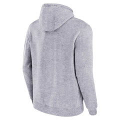 Philadelphia Eagles Pocket Passer Pullover Hoodie Heather Gray | Mitchell & Ness