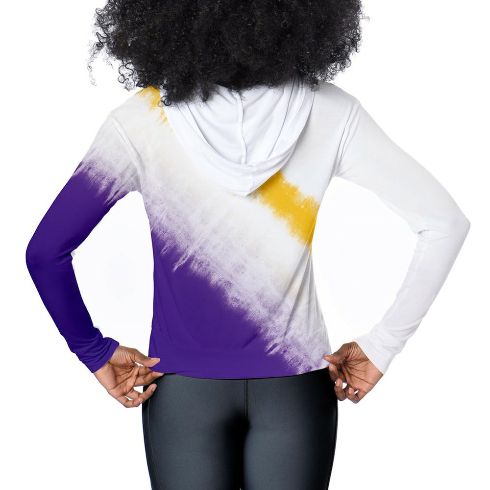 Minnesota Vikings Certo Women's Rundown Lightweight Pullover Hoodie White | NFL