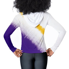 Minnesota Vikings Certo Women's Rundown Lightweight Pullover Hoodie White | NFL