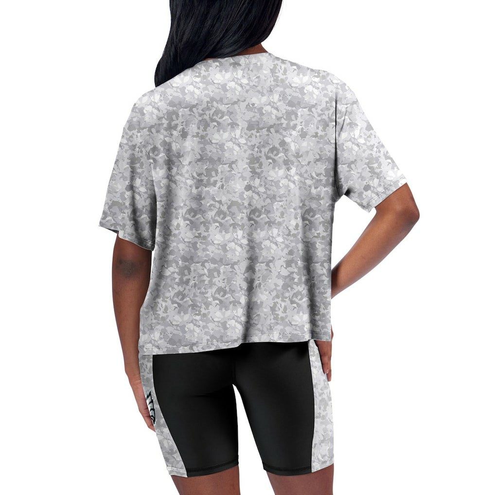 Philadelphia Eagles Certo Women's Turnout T-Shirt Gray | NFL