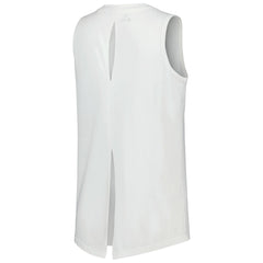Phoenix Suns Levelwear Women's Paisley Peekaboo Tank Top White - NBA
