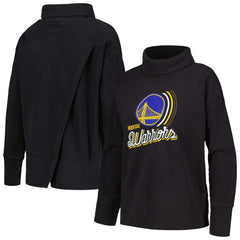 Golden State Warriors Levelwear Women's Sunset Pullover Sweatshirt Black - NBA