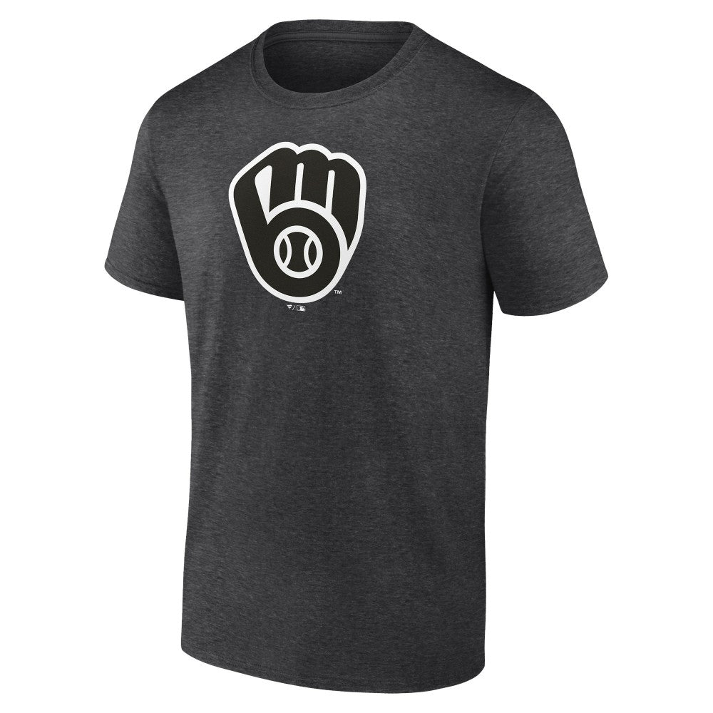 Milwaukee Brewers Personalized Monochrome Name & Number T-Shirt - MLB