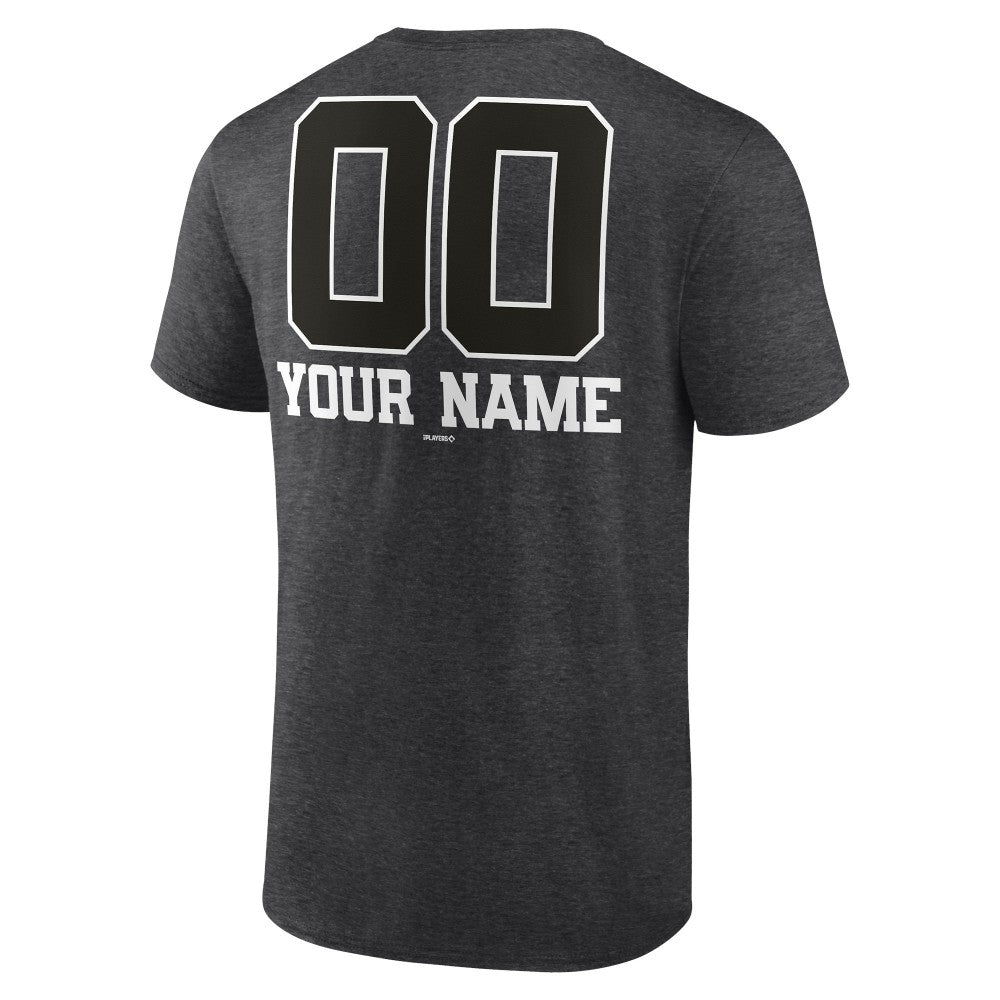 Minnesota Twins Personalized Monochrome Name & Number T-Shirt - MLB