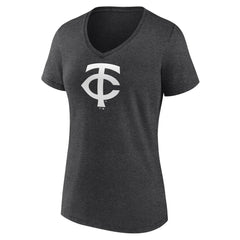 Minnesota Twins Women's Personalized Monochrome Name & Number V-Neck T-Shirt - MLB