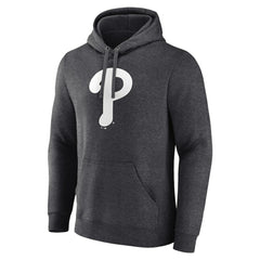 Philadelphia Phillies Personalized Monochrome Name & Number Pullover Hoodie - MLB