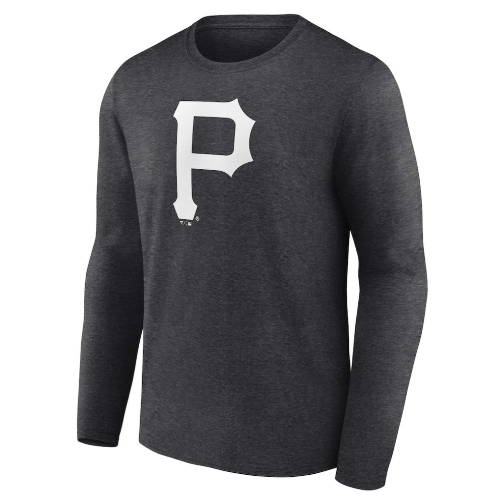 Pittsburgh Pirates Personalized Monochrome Name & Number Long Sleeve T-Shirt - MLB