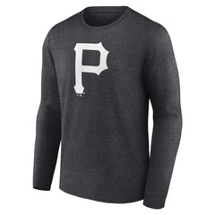 Pittsburgh Pirates Personalized Monochrome Name & Number Long Sleeve T-Shirt - MLB