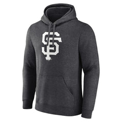 San Francisco Giants Personalized Monochrome Name & Number Pullover Hoodie - MLB