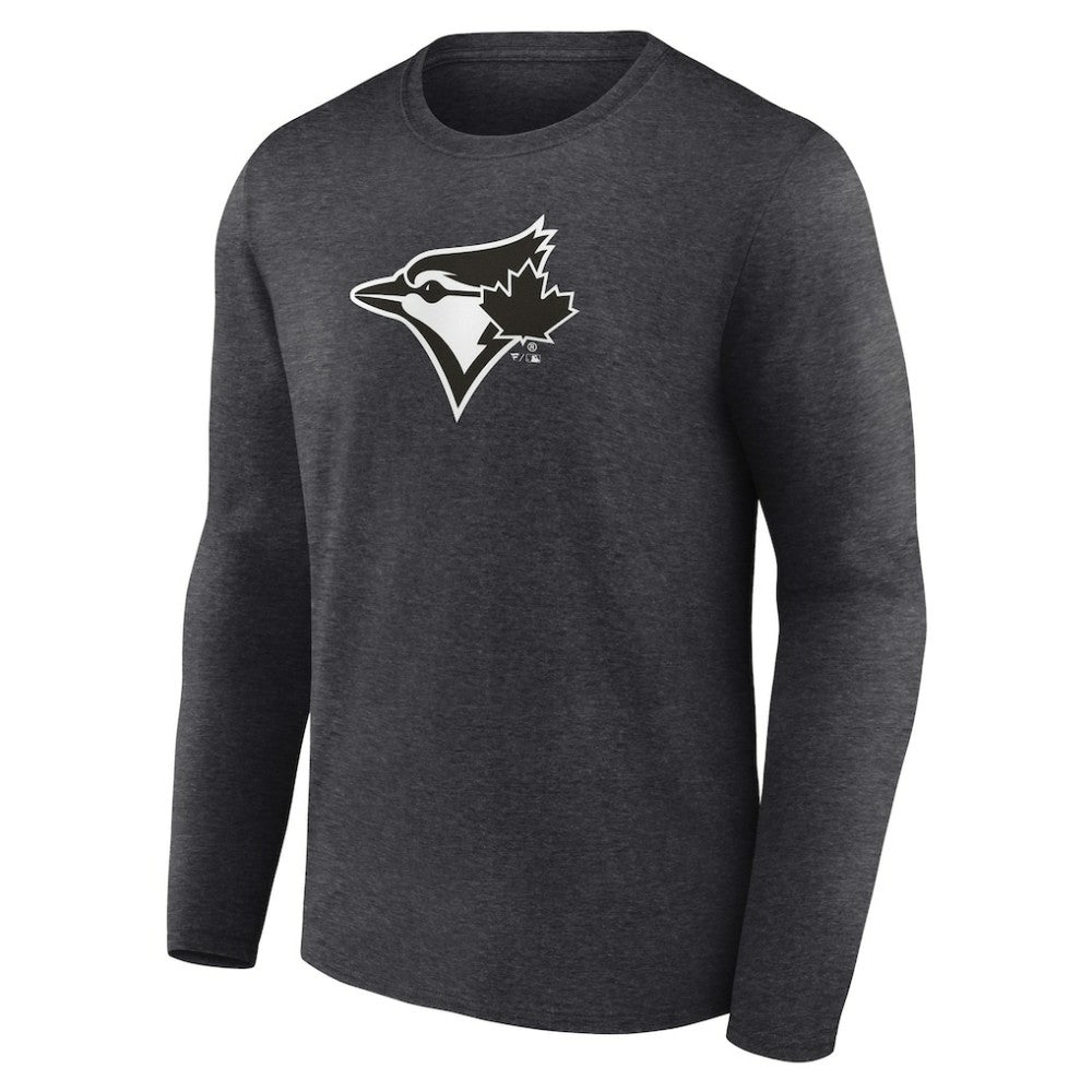 Toronto Blue Jays Personalized Monochrome Name & Number Long Sleeve T-Shirt - MLB