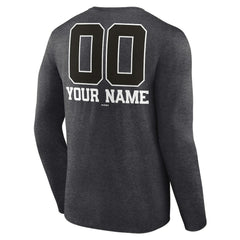 Toronto Blue Jays Personalized Monochrome Name & Number Long Sleeve T-Shirt - MLB