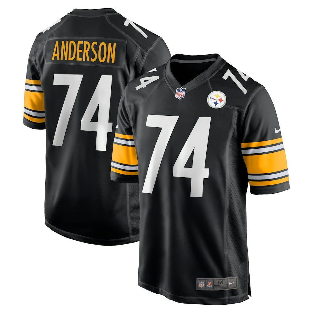 Spencer Anderson Pittsburgh Steelers Game Jersey Black | Nike for Sale