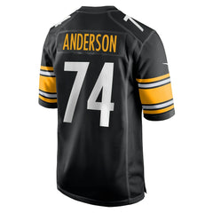 Spencer Anderson Pittsburgh Steelers Game Jersey Black | Nike for Sale
