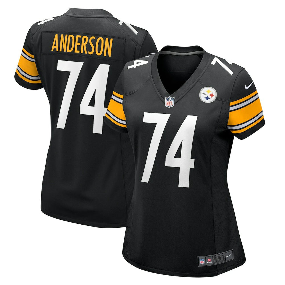 Spencer Anderson Pittsburgh Steelers Women's Game Jersey Black | Nike for Sale