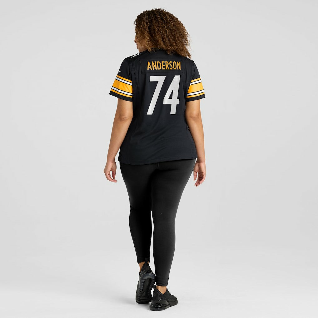 Spencer Anderson Pittsburgh Steelers Women's Game Jersey Black | Nike for Sale