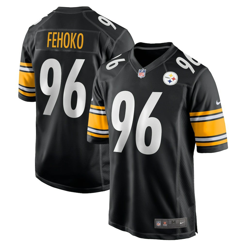 Breiden Fehoko Pittsburgh Steelers Game Jersey Black | Nike for Sale