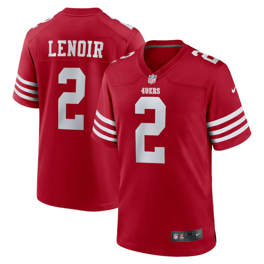 Deommodore Lenoir San Francisco 49ers Game Jersey Scarlet | Nike for Sale