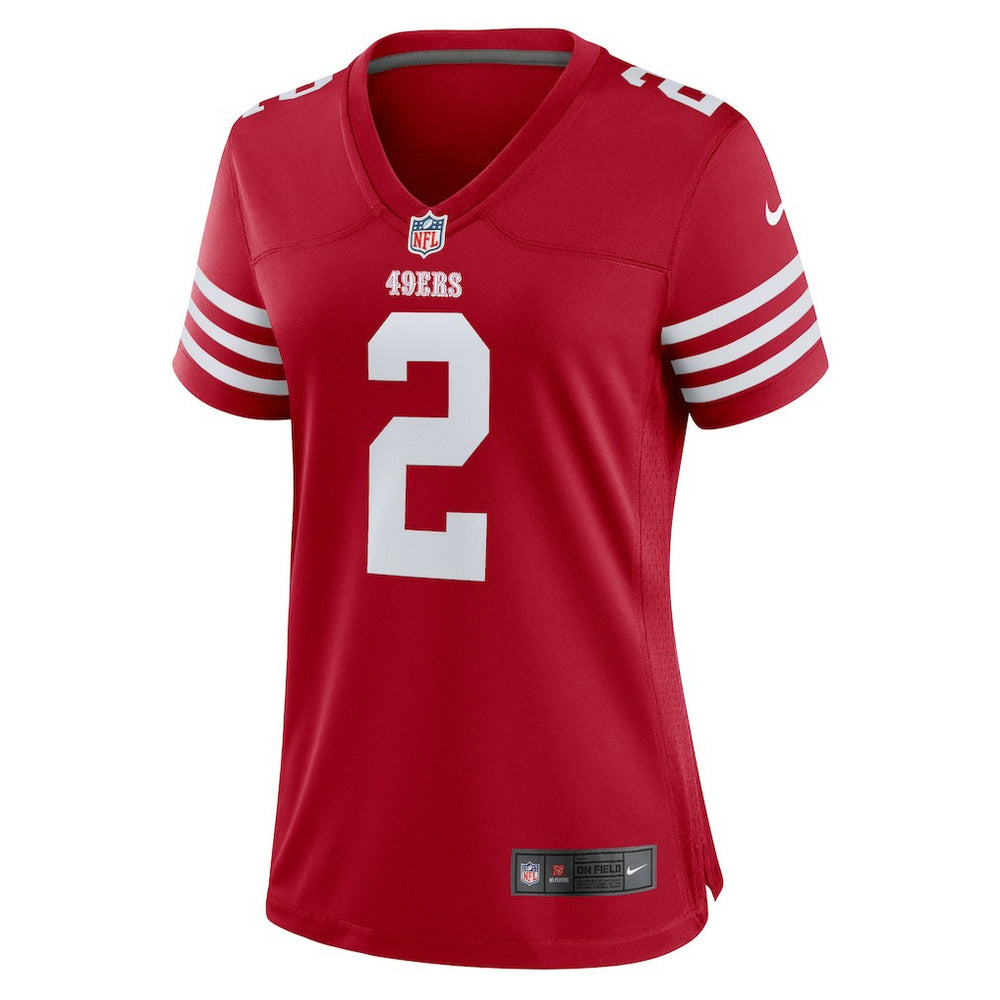 Deommodore Lenoir San Francisco 49ers Women's Game Jersey Scarlet | Nike for Sale