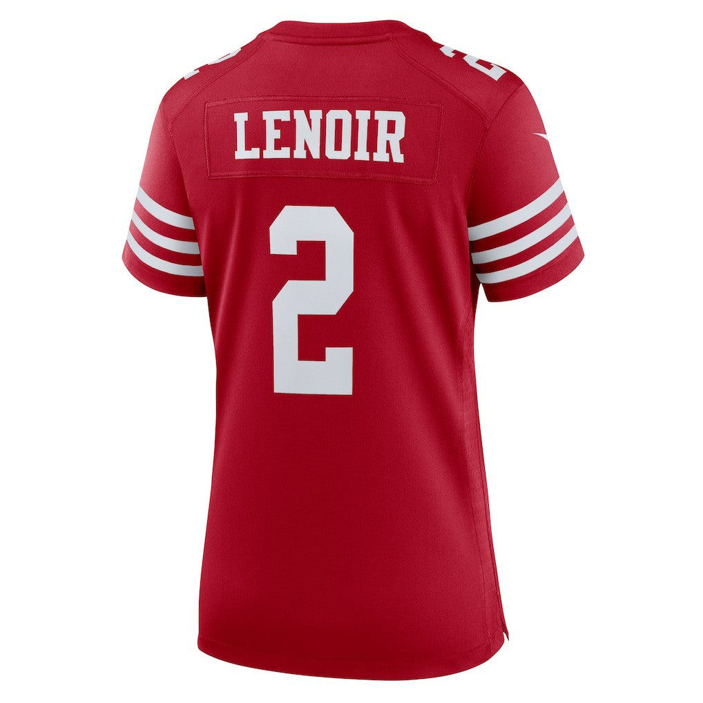 Deommodore Lenoir San Francisco 49ers Women's Game Jersey Scarlet | Nike for Sale
