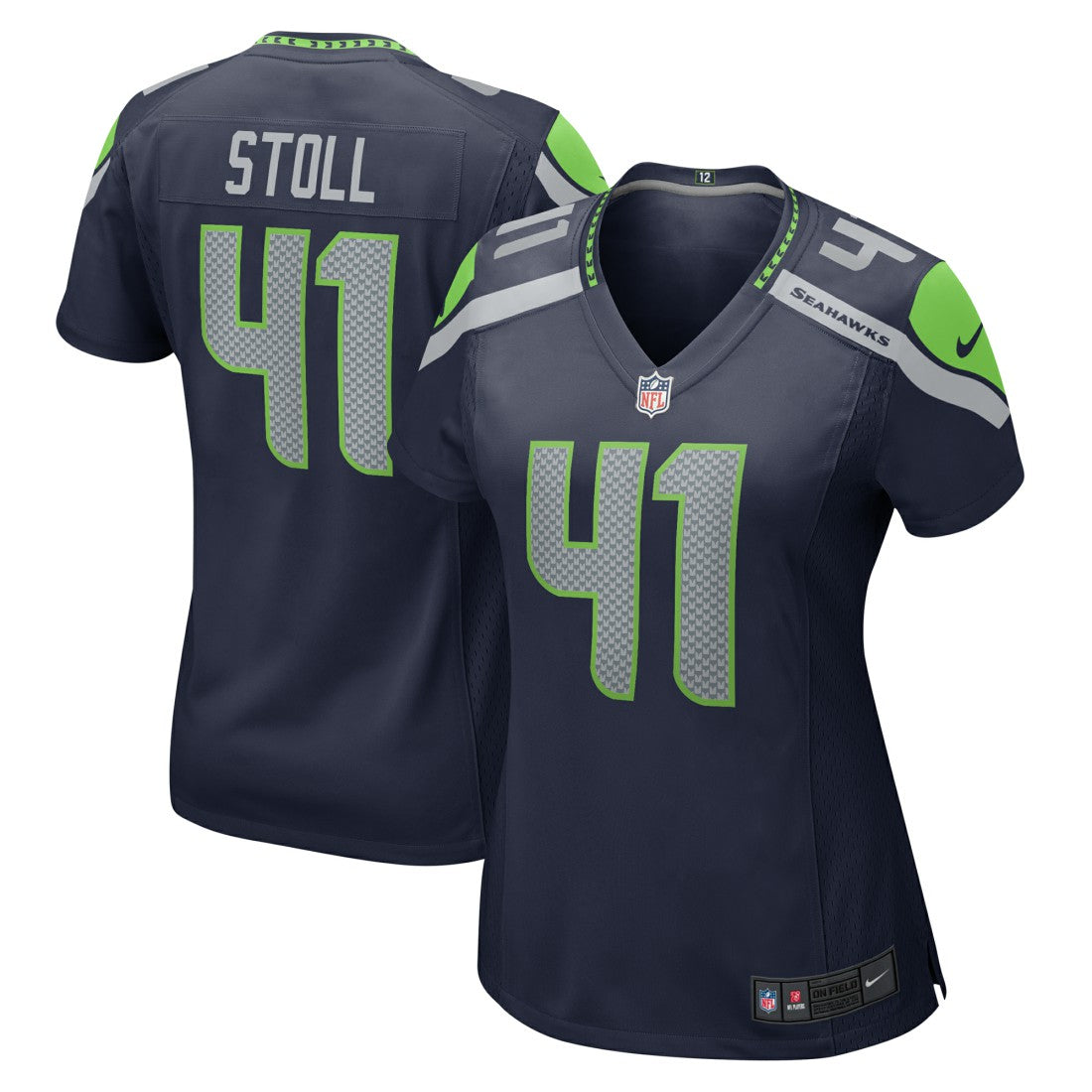 Chris Stoll Seattle Seahawks Women's Team Game Jersey College College Navy | Nike for Sale