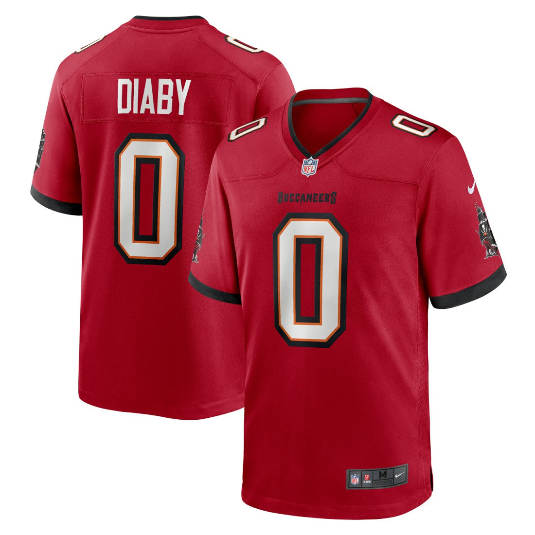 YaYa Diaby Tampa Bay Buccaneers Game Jersey Red | Nike for Sale