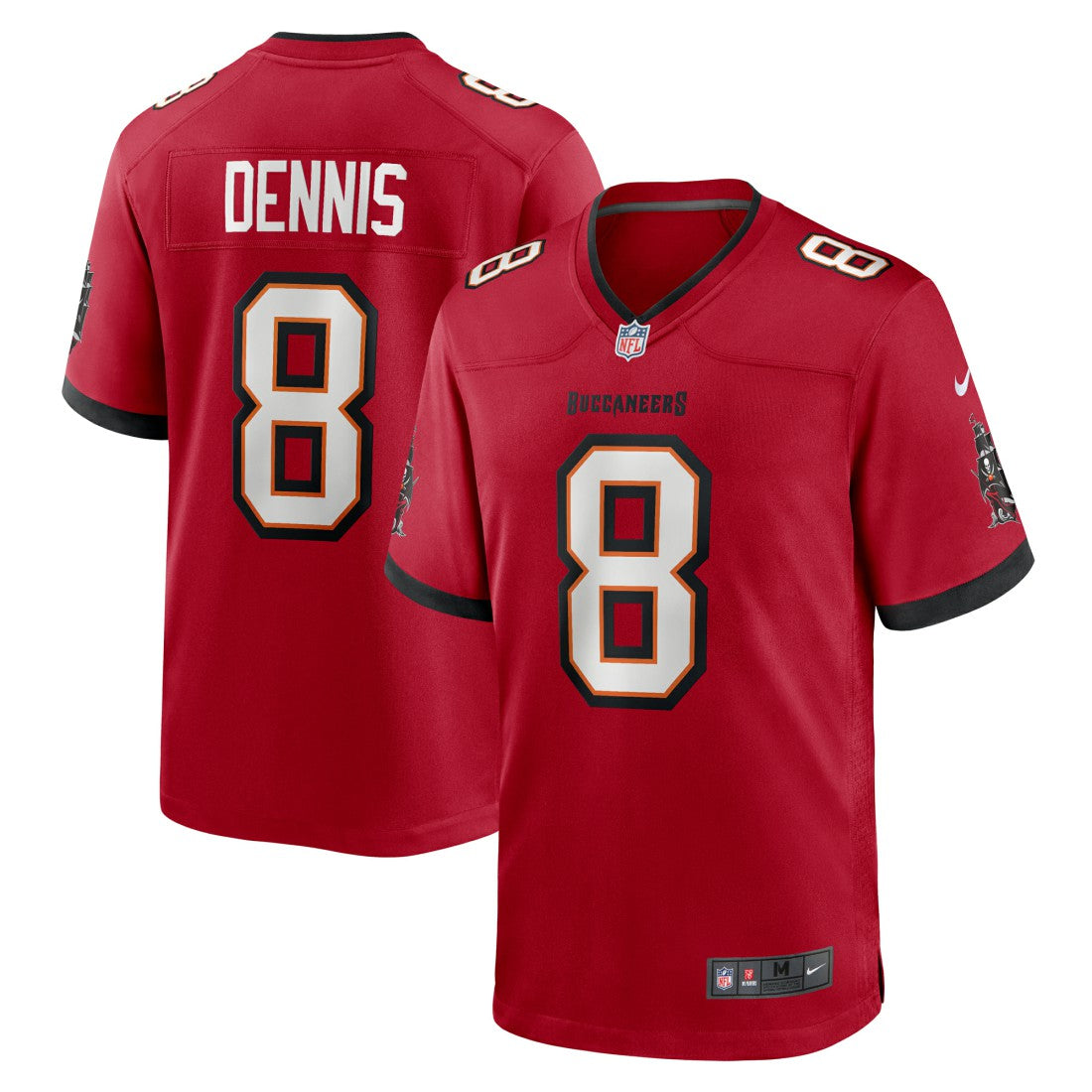 SirVocea Dennis Tampa Bay Buccaneers Game Jersey Red | Nike for Sale