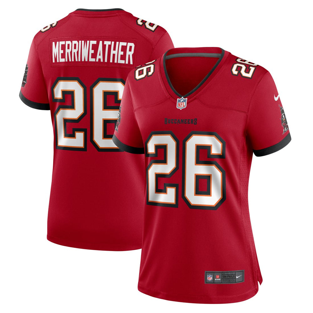 Kaevon Merriweather Tampa Bay Buccaneers Women's Game Jersey Red | Nike for Sale