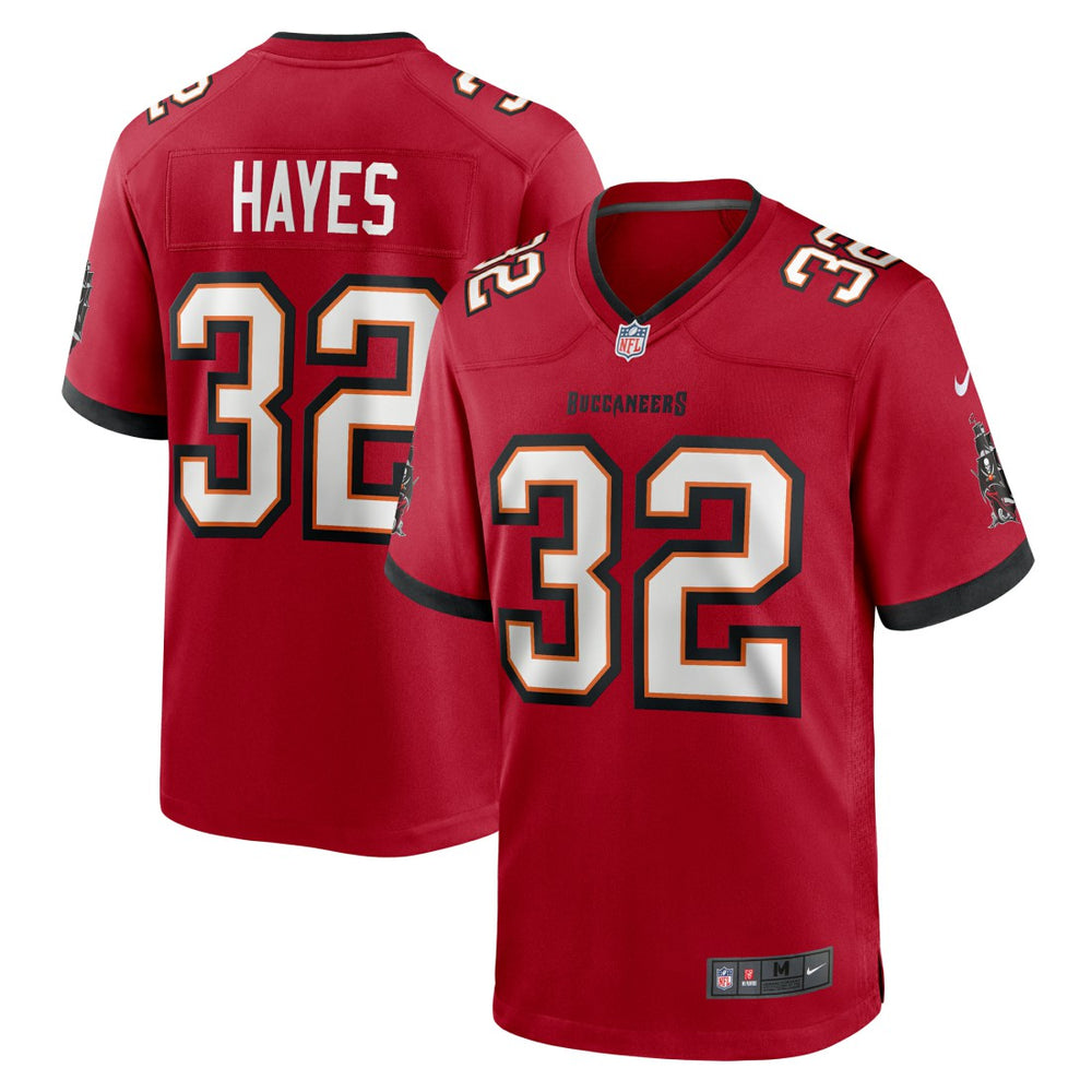 Josh Hayes Tampa Bay Buccaneers Game Jersey Red | Nike for Sale