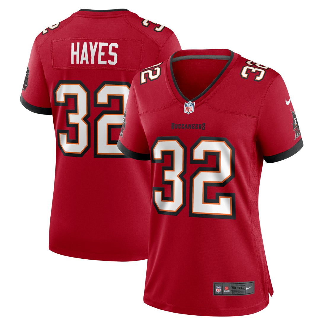 Josh Hayes Tampa Bay Buccaneers Women's Game Jersey Red | Nike for Sale