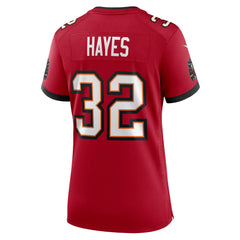 Josh Hayes Tampa Bay Buccaneers Women's Game Jersey Red | Nike for Sale