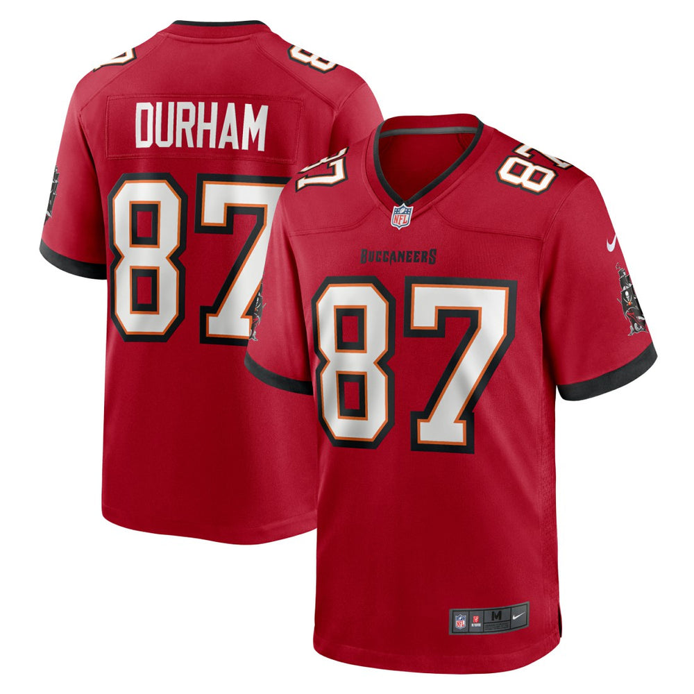 Payne Durham Tampa Bay Buccaneers Game Jersey Red | Nike for Sale