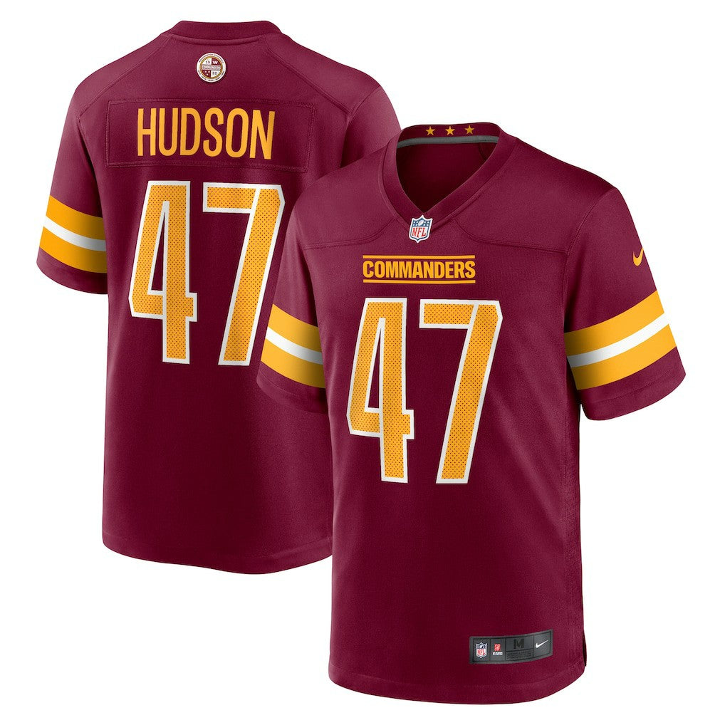 Khaleke Hudson Washington Commanders Game Jersey Burgundy | Nike for Sale