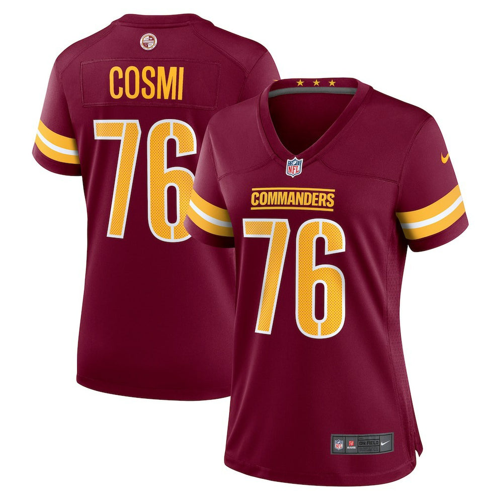 Sam Cosmi Washington Commanders Women's Game Jersey Burgundy | Nike for Sale